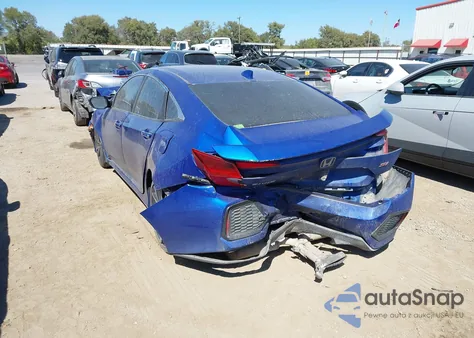 2018 Honda Civic Si из США, поврежденный, VIN 2HGFC1E59JH708452